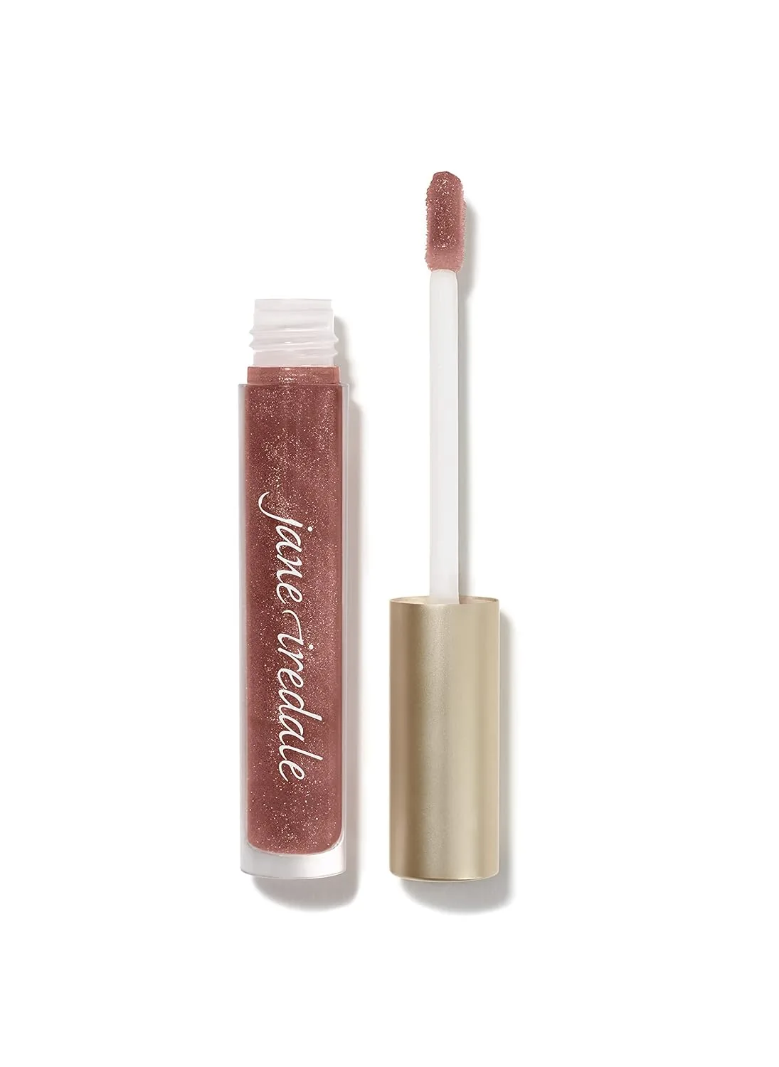 jane iredale HydroPure Hyaluronic Lip Gloss, увлажняющий блеск для губ с гиалуроновой кислотой, разглаживает и питает, нелипкий, с ароматом ванили, веганский и cruelty free, Sangria