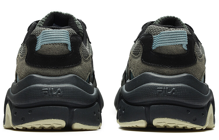 Обувь Raccoon Lifestyle для мужчин с низким верхом Beaver Ash/серый Olive Fila Fusion — фото 4