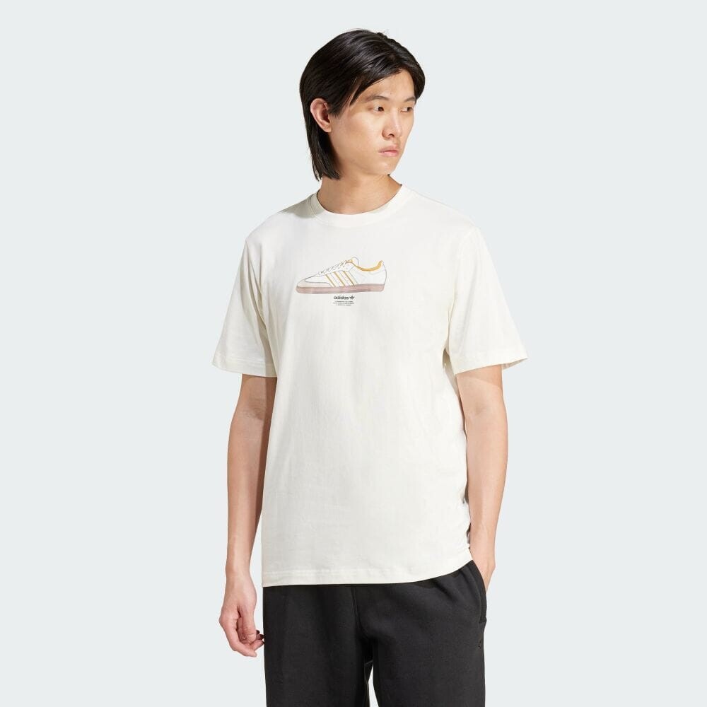 

Футболка Adidas Training Supplies Sports Short Sleeve T-Shirt 3, цвет Off White