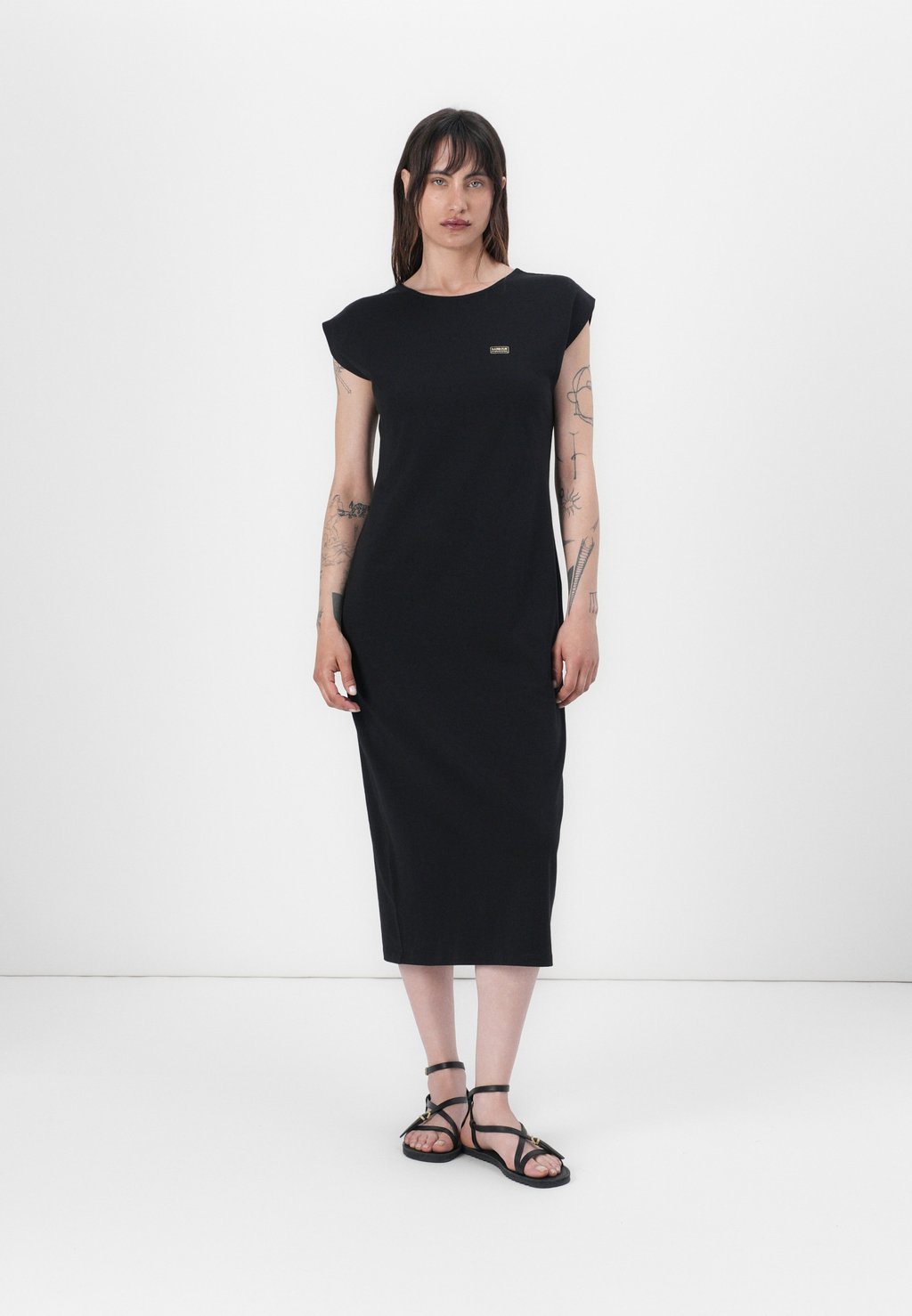 

Повседневное платье NATALIA MAXI DRESS Barbour International, черный