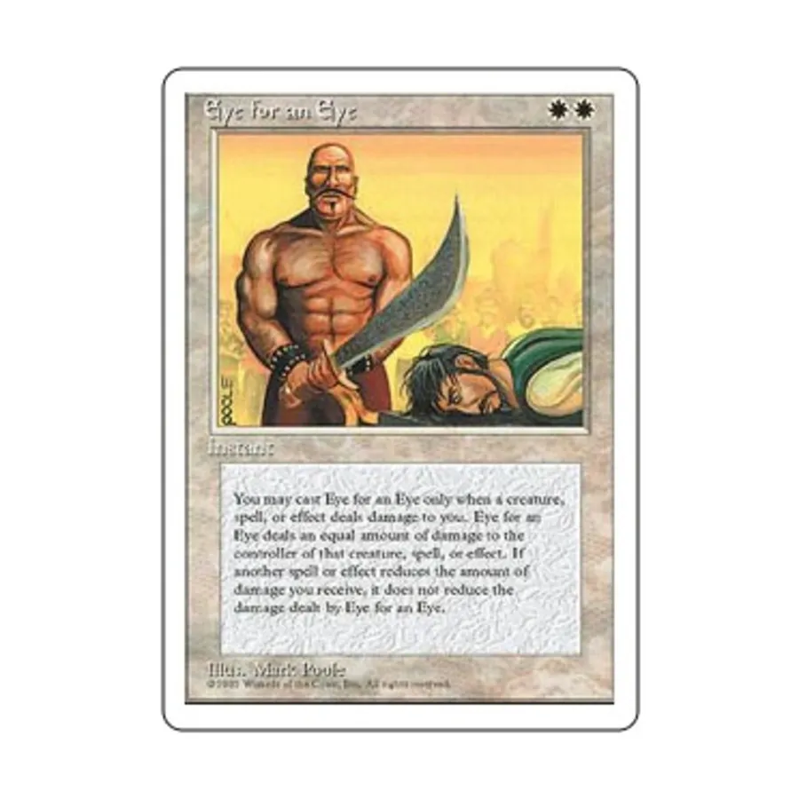 

CCG Око за око (клавиша R), MTG - 4th Edition