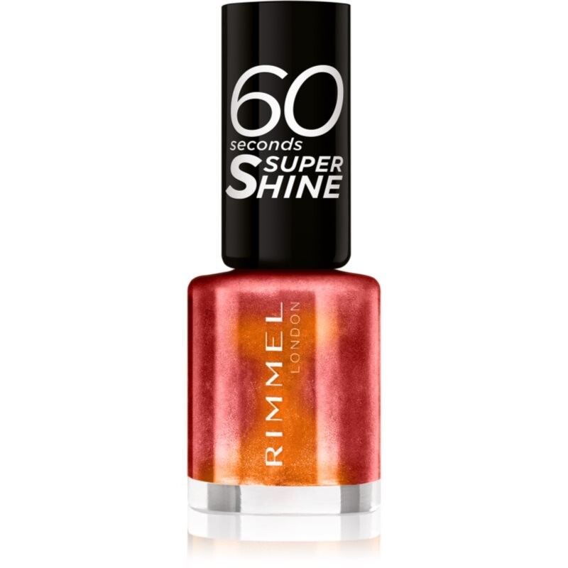 

Лак для ногтей Rimmel 60 Seconds Super Shine оттенок 834 Потрясающе! 8 мл