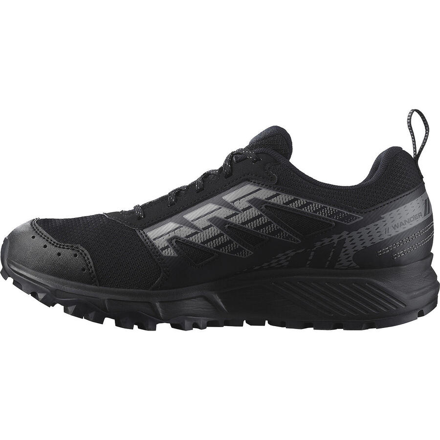 SALOMON Кроссовки для бега по пересеченной местности WANDER GTX Black/Pewter/Frost — фото 2