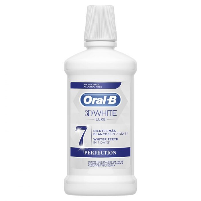

Ополаскиватель для рта 3D White Luxe Colutorio Brillo Seductor Oral-B, 500 ml