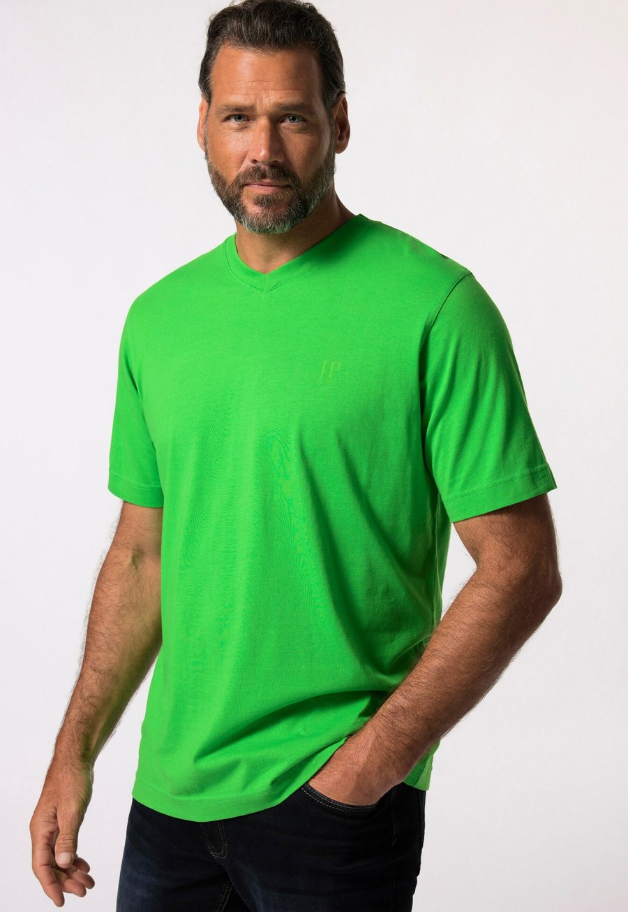 

Футболка JP1880 T-SHIRT 2ER PACK V-AUSSCHNIT HALBARM , Apple Green/Green, Зеленый, Футболка JP1880 T-SHIRT 2ER PACK V-AUSSCHNIT HALBARM , Apple Green/Green