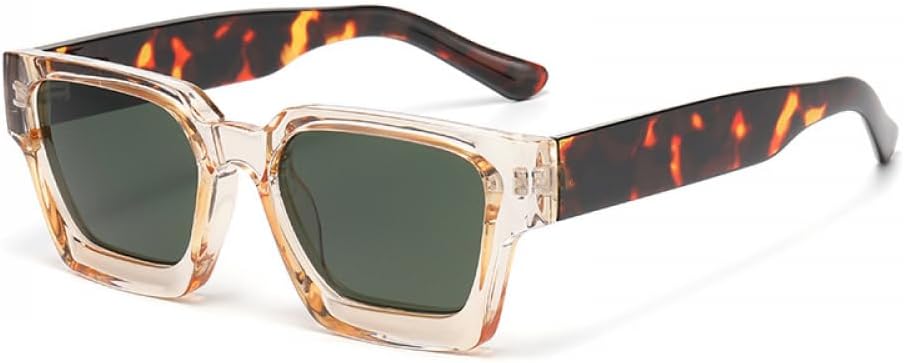 

Модные ретро-солнцезащитные очки в европейской и американской стилистике с крупной оправой, солнцезащитные очки с защитой от УФ-излучения для мужчин и женщин. 6 DHJKLUJO, 6