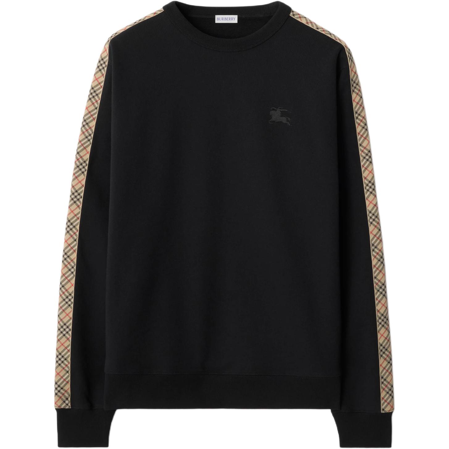 

Толстовка в клетку Burberry, черный