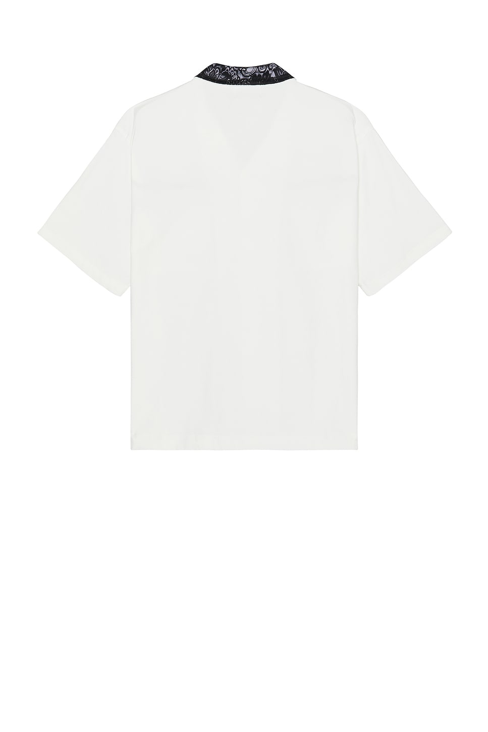 

Боулинг кружевная рубашка Funeral Apparel, белый