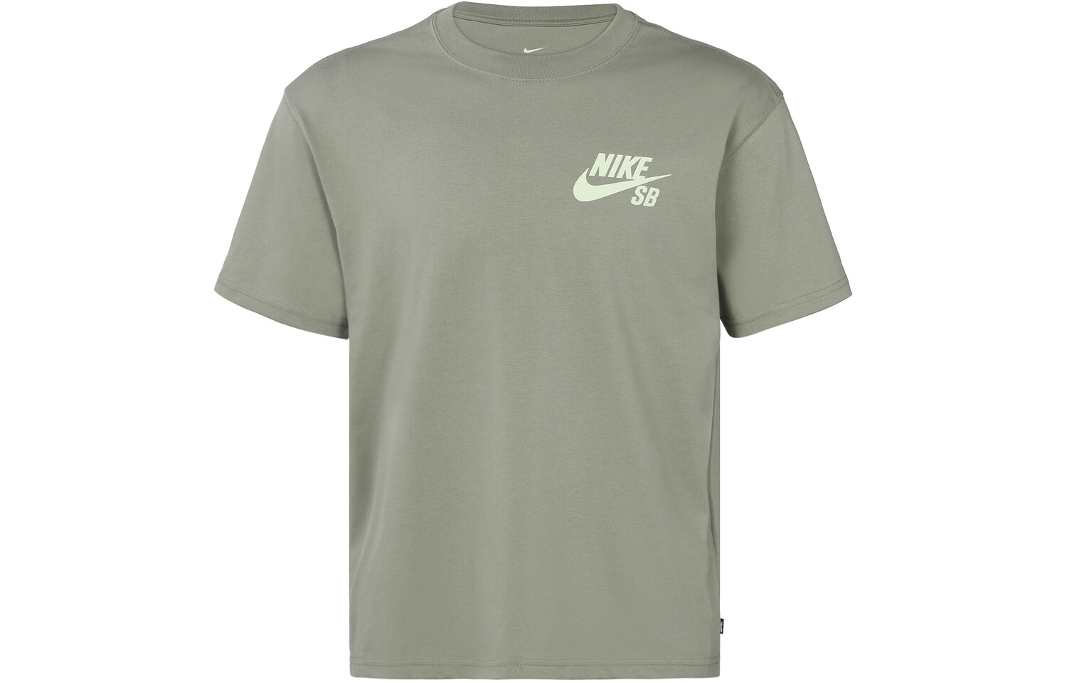 

Футболка мужская светло-темно-зеленая Nike, зеленый