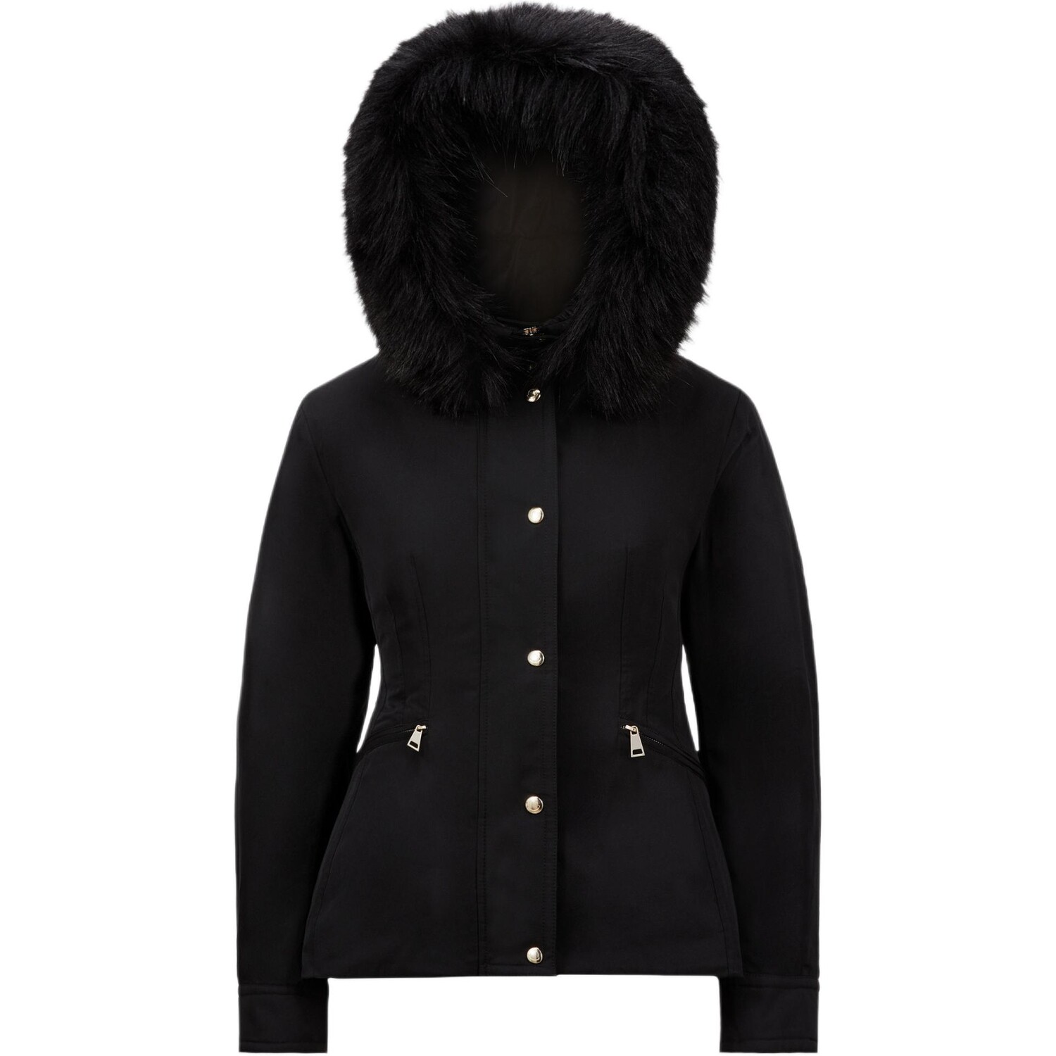 

Пуховик женский черный Moncler