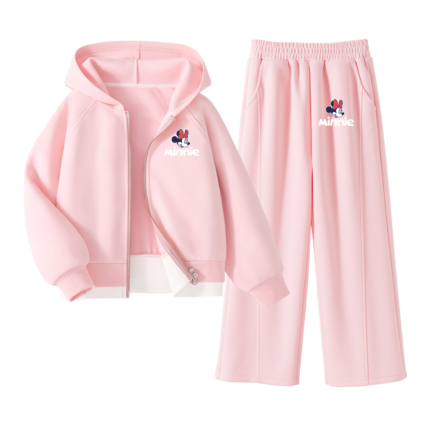 

Детская повседневная спортивная одежда Disney, розовый