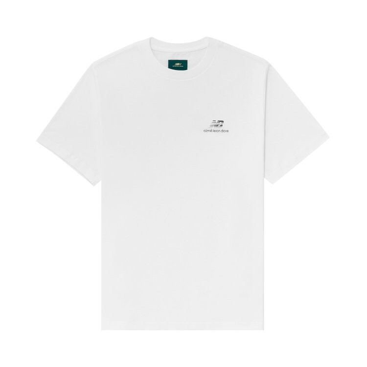 

Футболка Aimé Leon Dore x New Balance Logo 'Bright White', белый