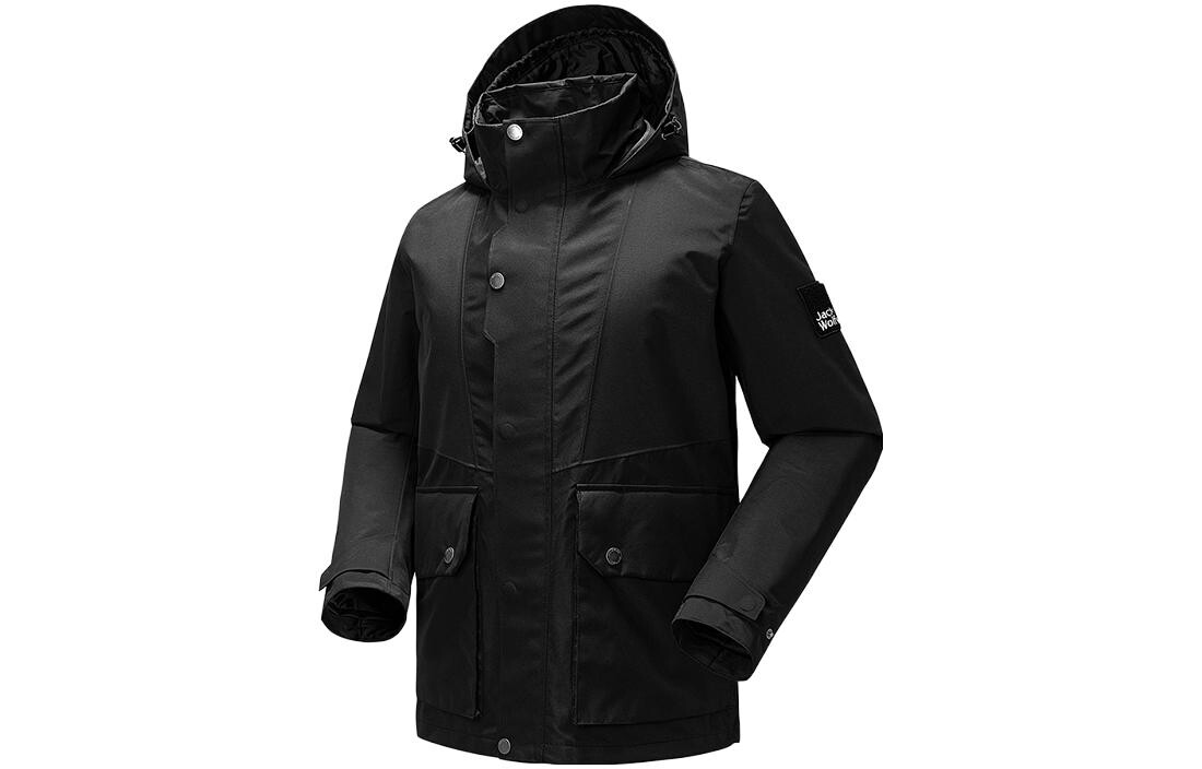 

ICONIC Коллекция Ветровка мужская Jack Wolfskin, черный