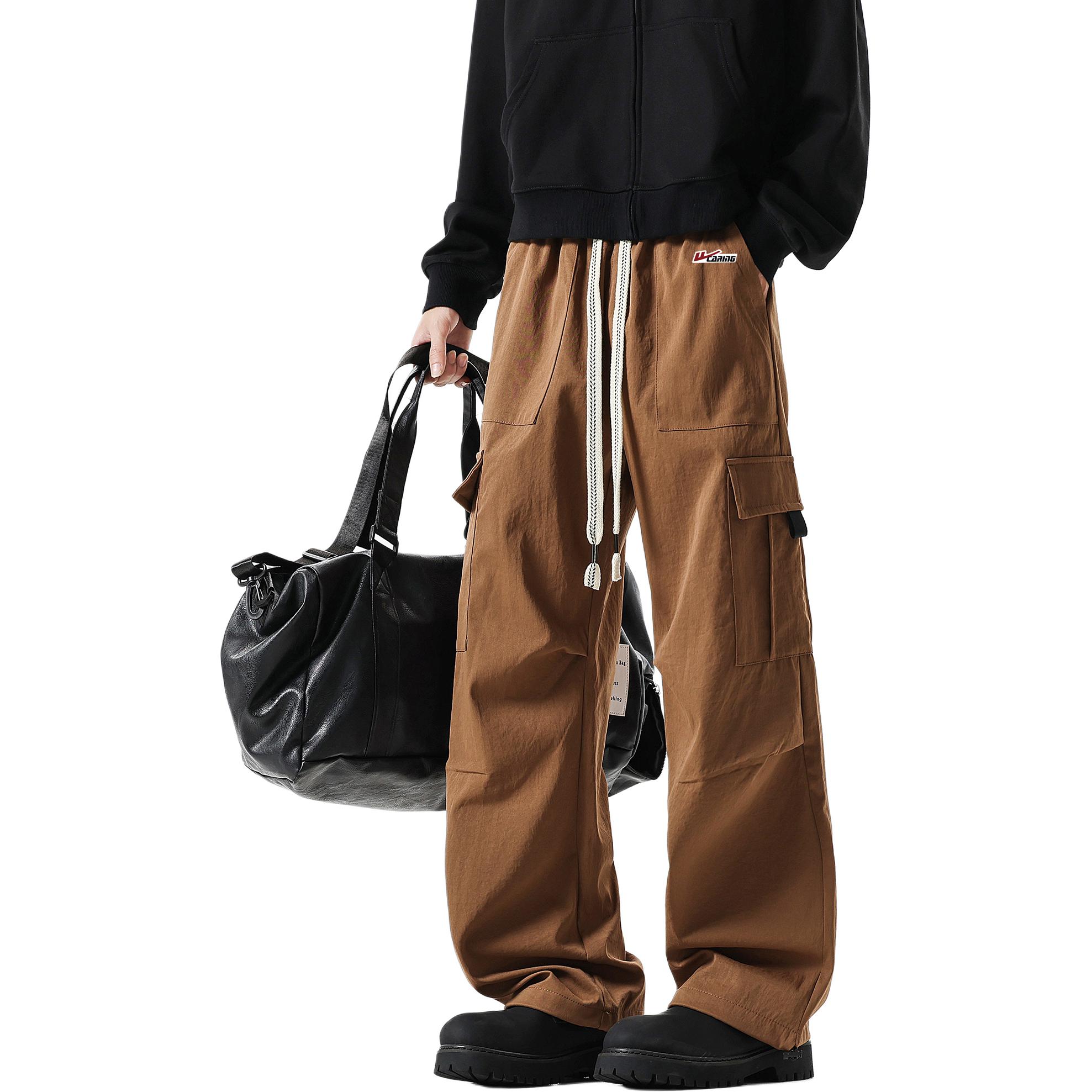 

Кargo-брюки Unisex Moderate WARRIOR, coffee (diy badge)