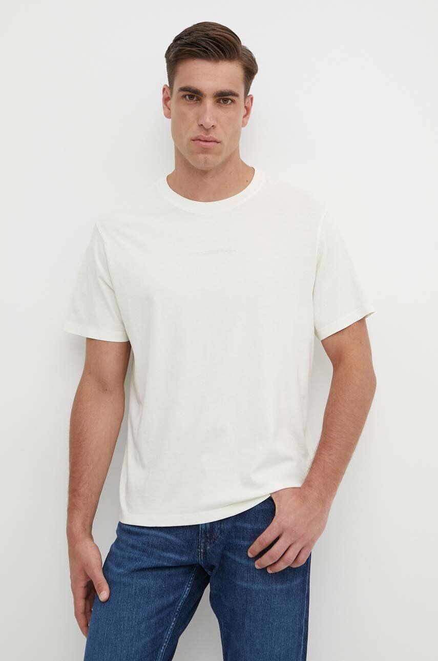 

Хлопковая футболка Dave Tee Pepe Jeans, желтый