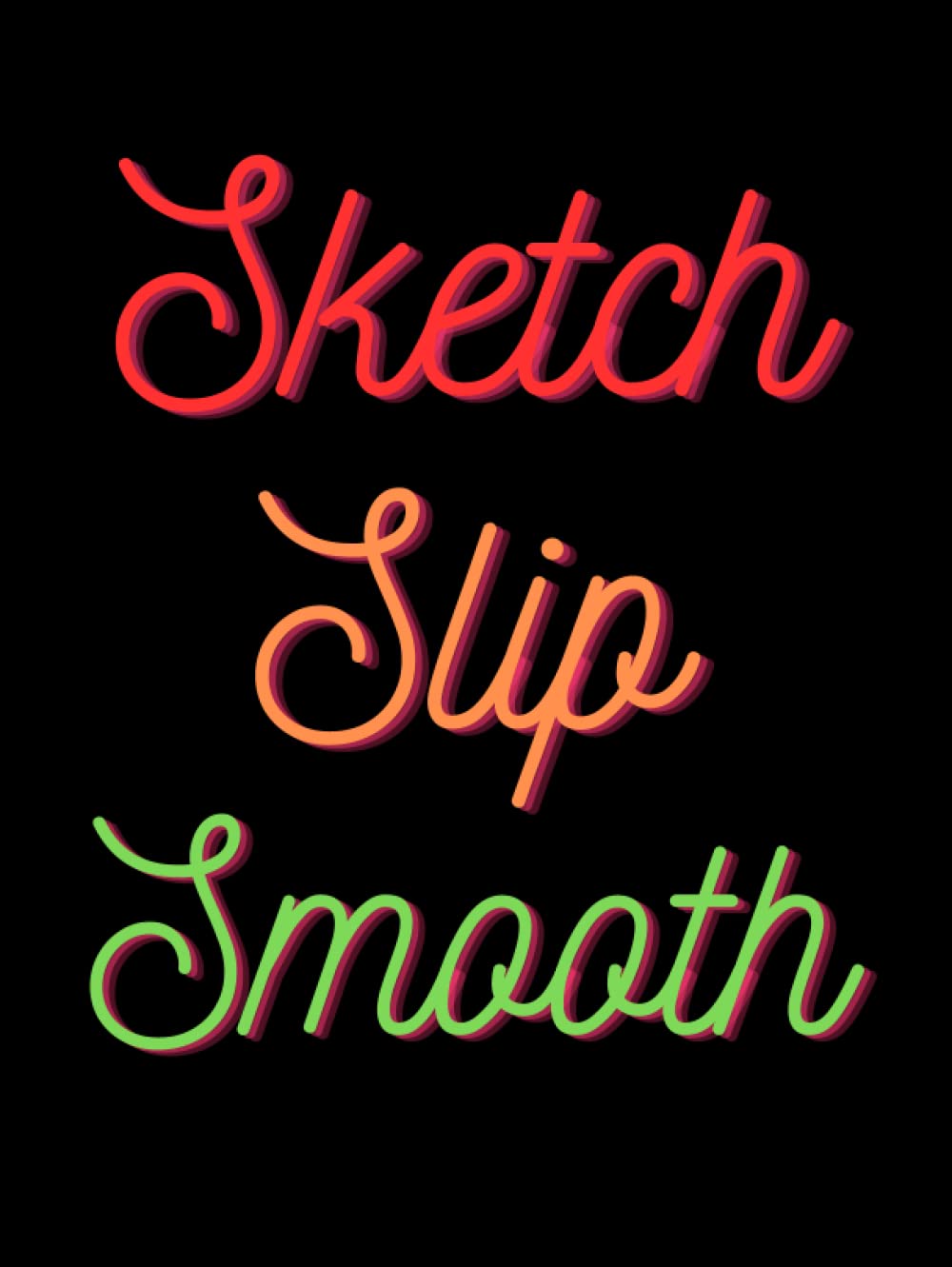 

"Sketch Slip Smooth" Hard Cover Sketchbook Drawing Pads 8.25"x11" 300 Page (Independently published)