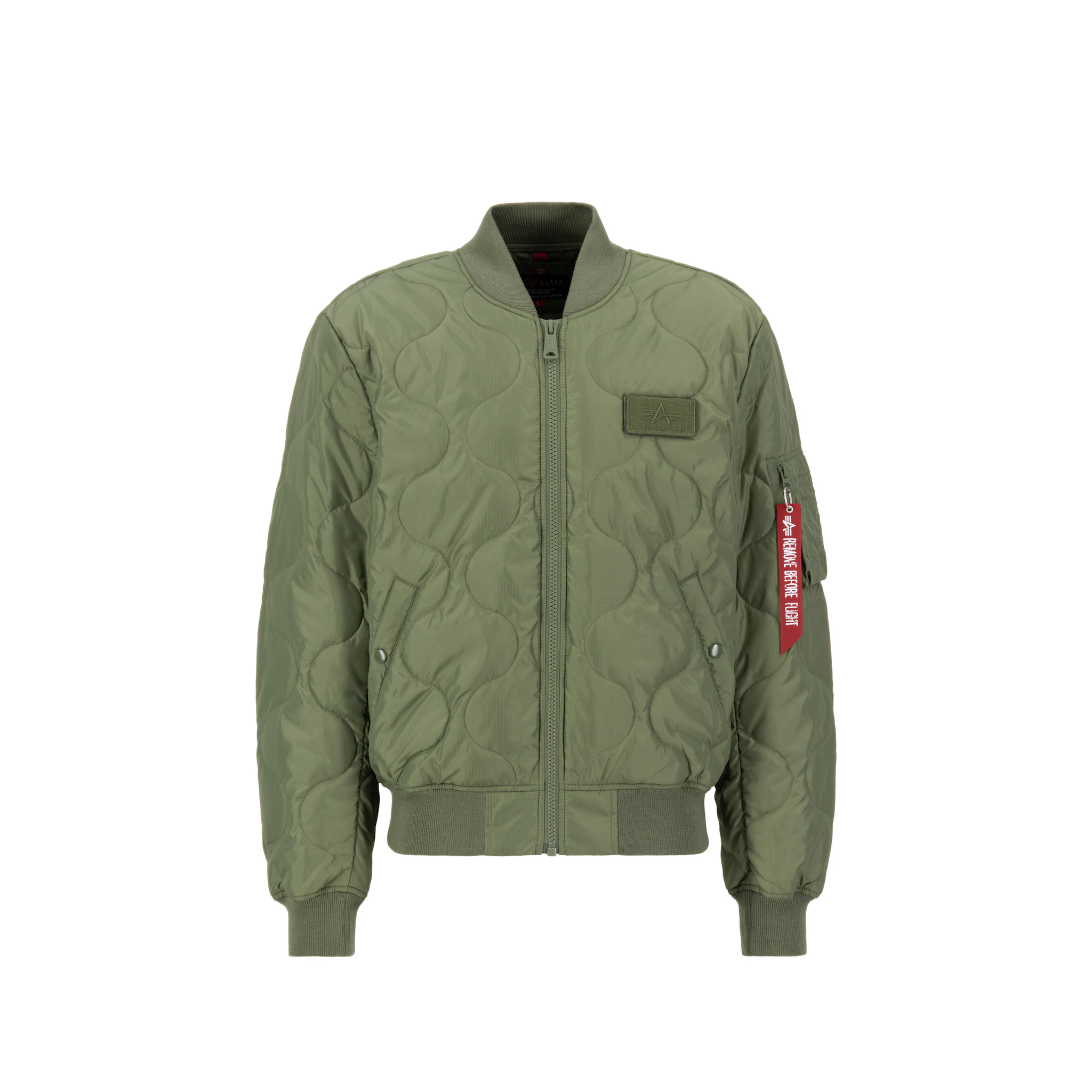 

Куртка-бомбер Alpha Industries " Alpha Industries Мужчины - Куртки-бомберы MA-1 ALS", зеленый