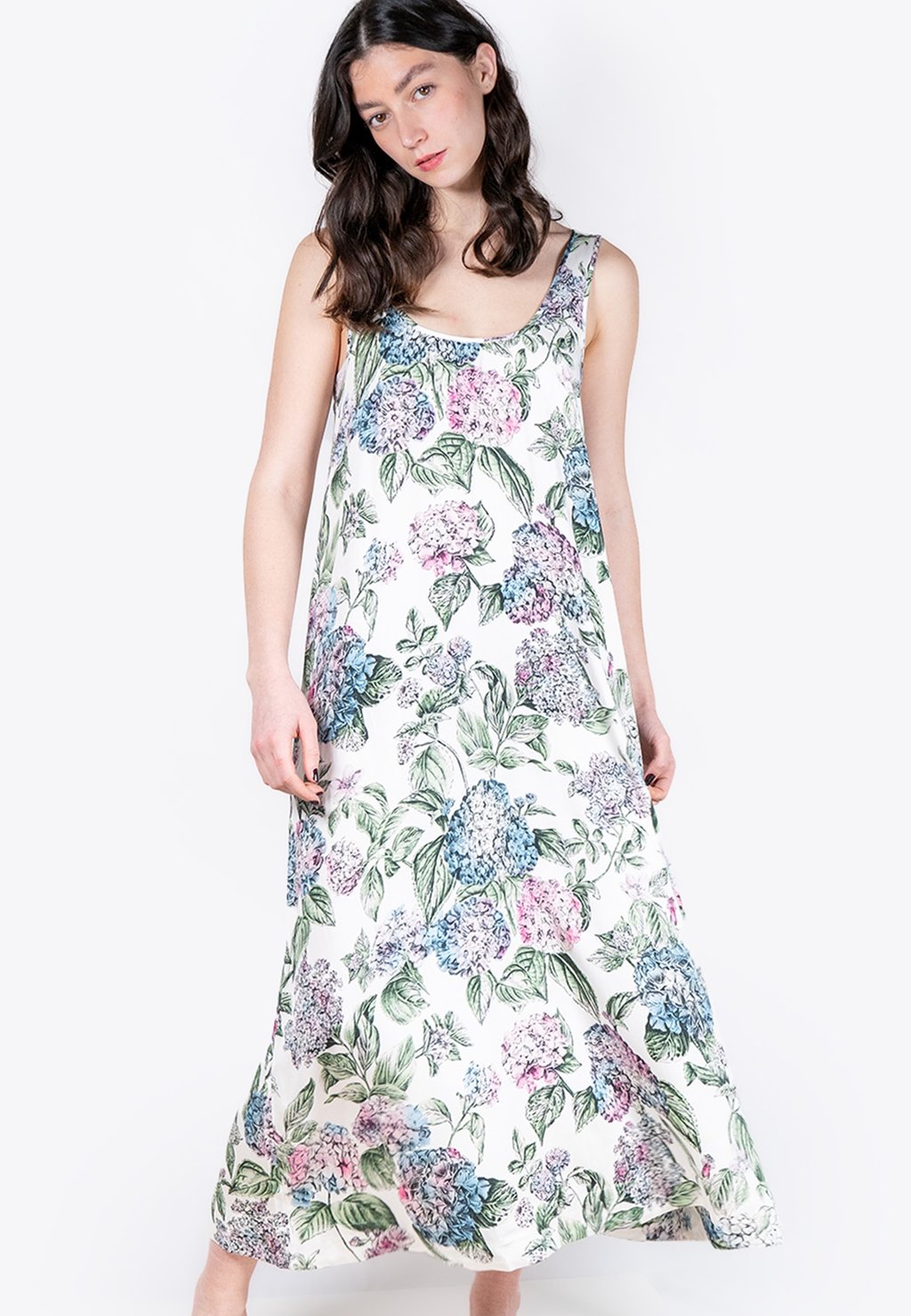 

Ночная рубашка HYDRANGEA MIDI FABLE ENGLAND, кремовый