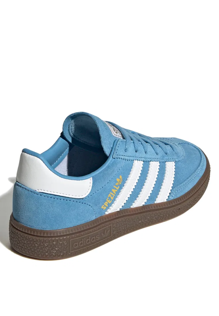 Кроссовки для гандбола, Spezial, adidas, белый/светло-голубой — фото 3