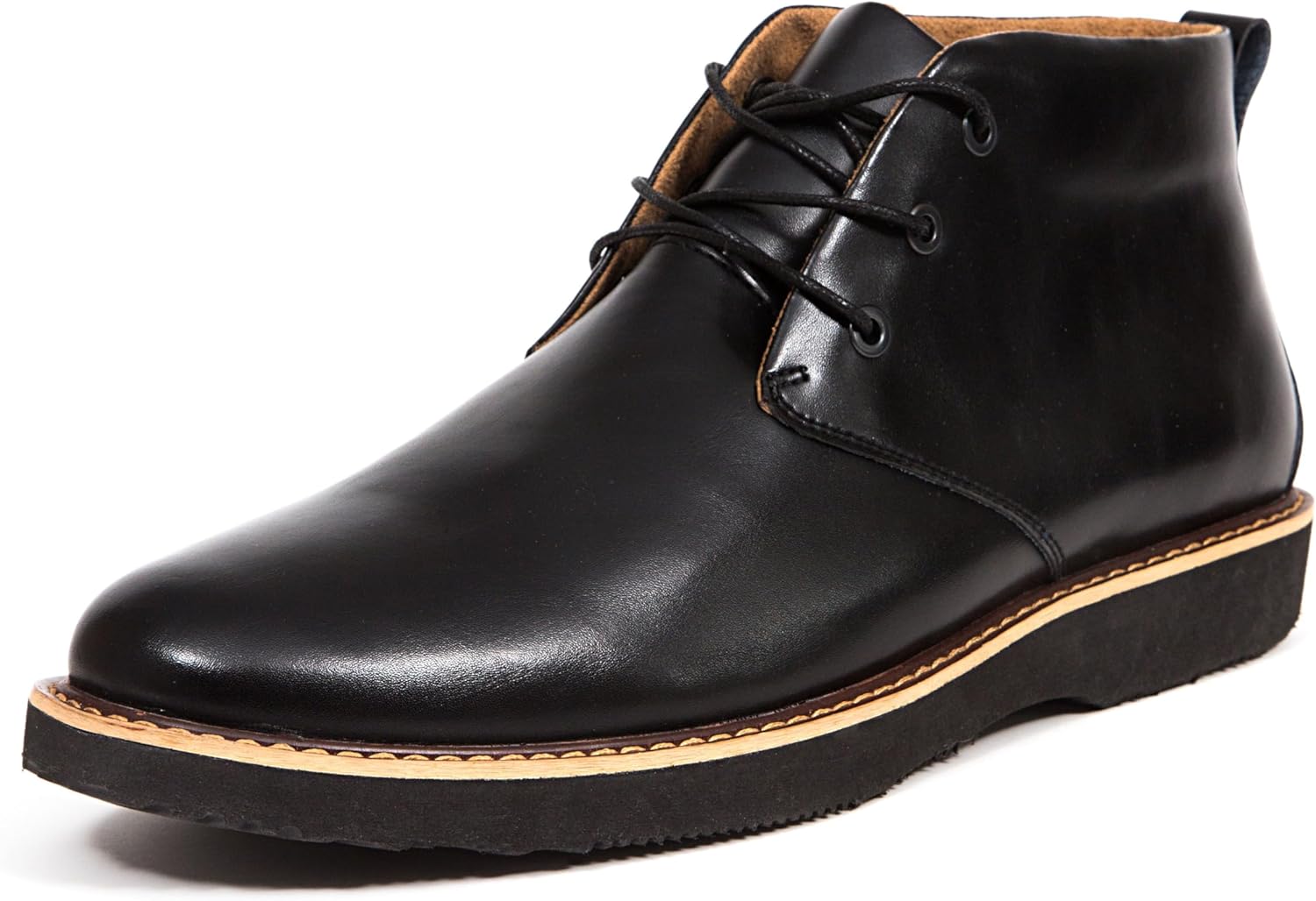 

Мужские ботинки Deer Stags Walkmaster1 S.U.P.R.O. 2.0 с застежкой на липучке, скуна из кожи с эффектом памяти, классические удобные чукка-ботинки, черный