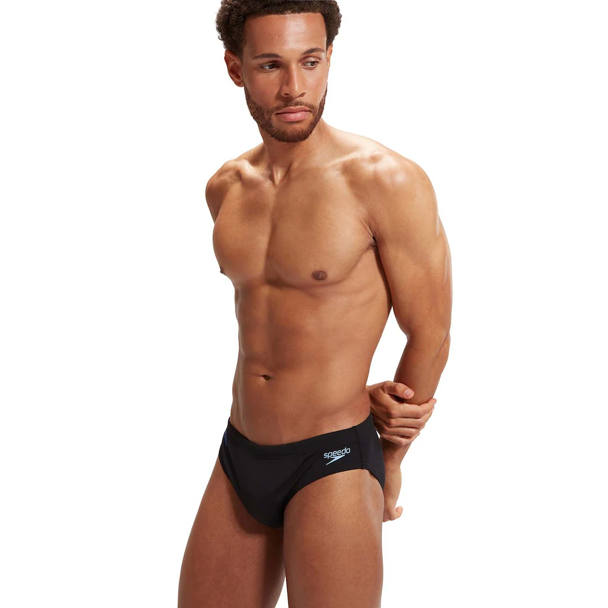 

Мужские плавки для плавания Speedo Tech Panel Brief с боковыми панелями 7 см, фиолетовый
