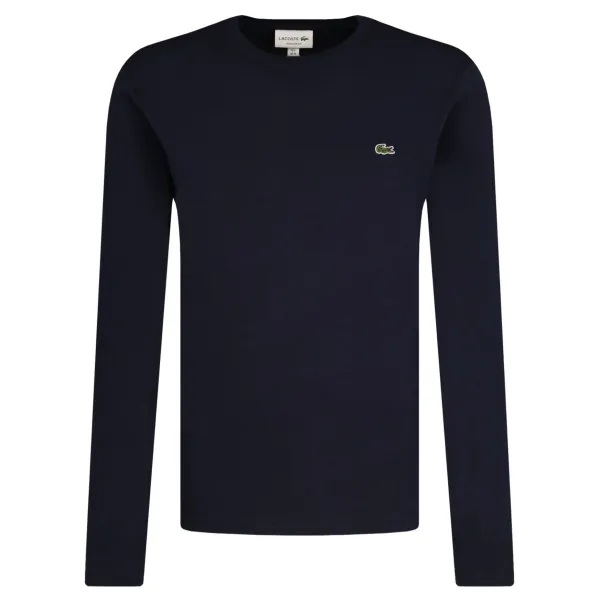 

Классический крой с длинным рукавом Lacoste, синий