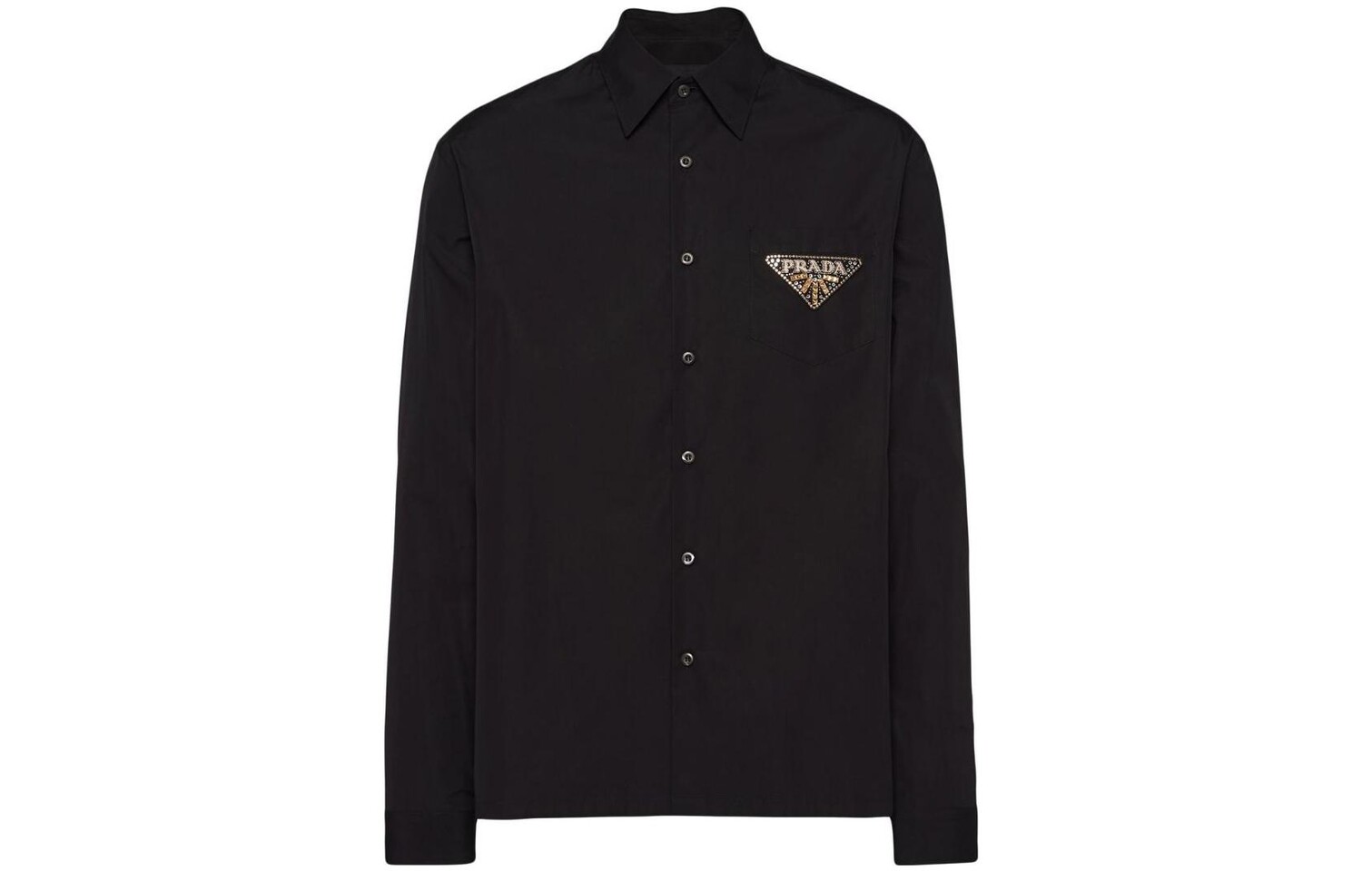 

Мужская рубашка PRADA, цвет Black