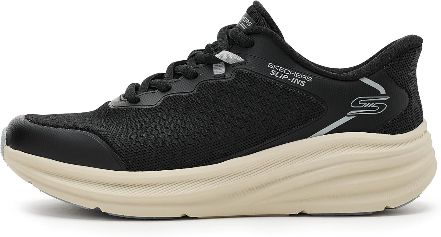 Мужские кроссовки Skechers Bobs Skillz Slip-ins, белый/черный — фото 4