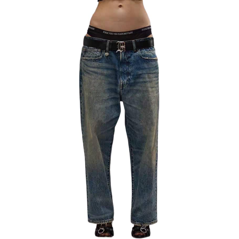 

R13 Джинсы X BF FW24 женские Butter Indigo