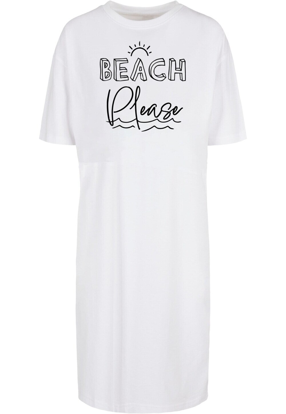 

Платье Merchcode Beach Please, белый