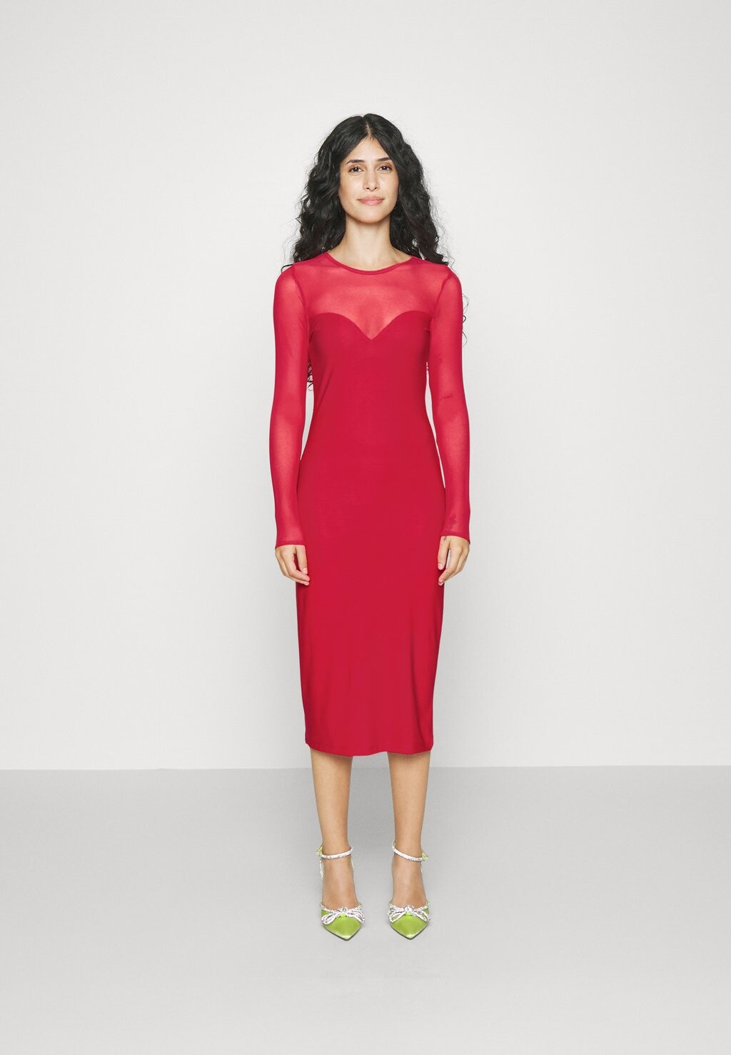 

Платье из джерси Onlsansa Dress ONLY Petite, цвет lychee