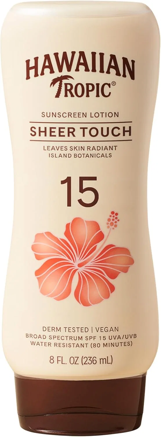 Лосьон для загара Hawaiian Tropic Sheer Touch SPF 15, 235 мл