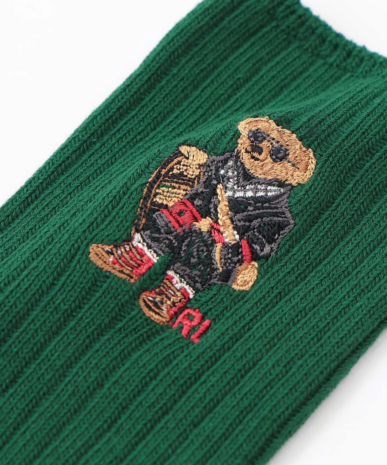 Носки POLO RALPH LAUREN HOLIDAY из органического хлопка, модель SEASONAL BEARS, низкая толщина 02012502 — фото 2