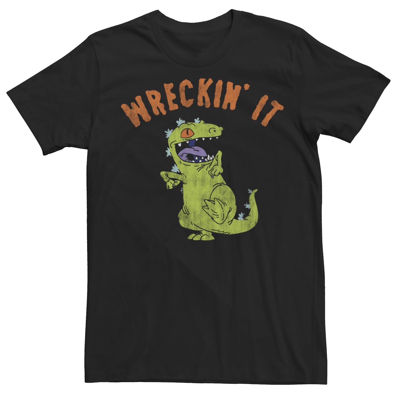 

Мужская футболка Rugrats Reptar Wreckin' It Licensed Character