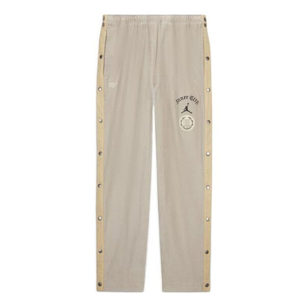 

Брюки men's x htg crossover corduroy side alphabet logo knit casual pants/trousers us edition Air Jordan, мультиколор