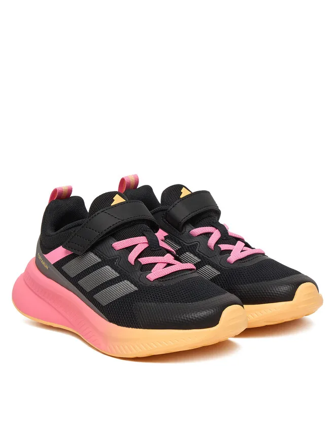 Adidas Кроссовки Fortarun 4.0 El C JR9831 черные — фото 2