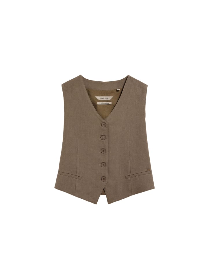 

Жилет Polo Club, серо-коричневый