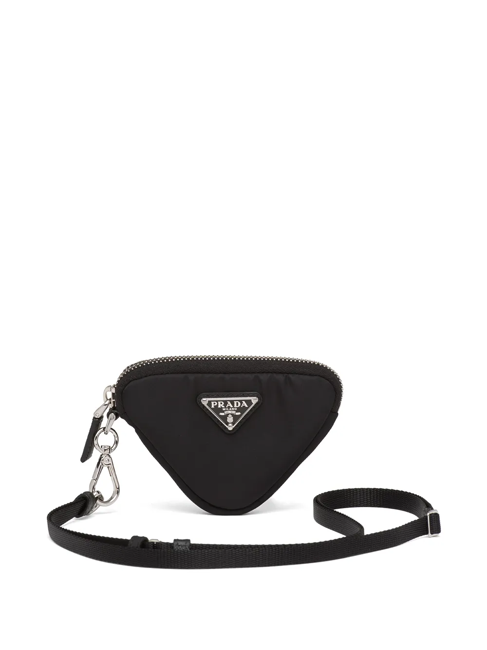 

Мини-кошелек Re-Nylon с логотипом Prada, черный