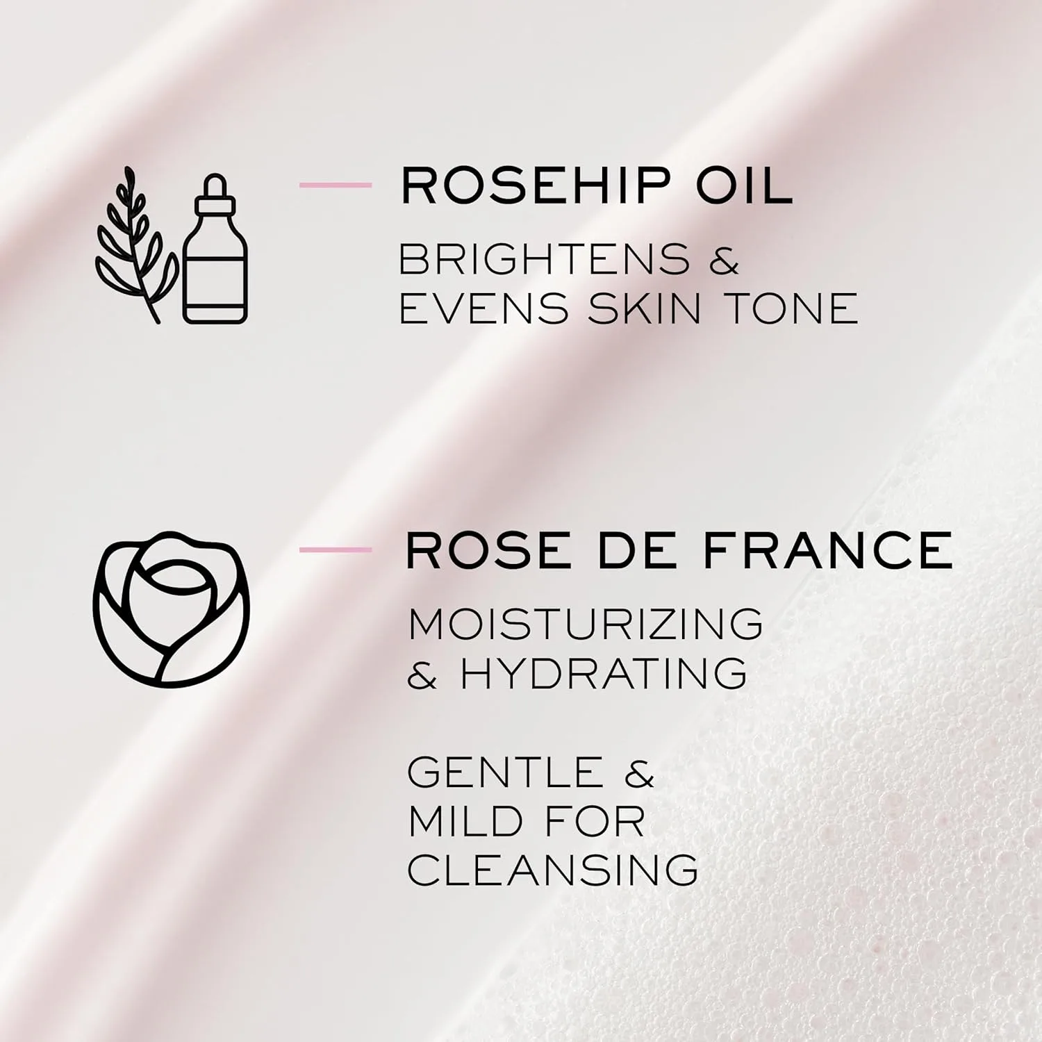 Пенка для умывания Lancôme — Créme Mousse Confort с маслом шиповника, нежно очищает и снимает макияж, , White, 125 мл — фото 4