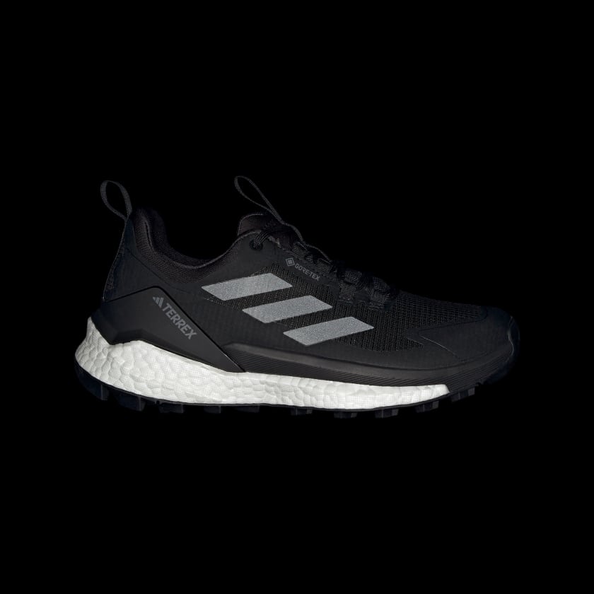 Женские походные кроссовки Adidas Terrex Free Hiker 2.0 Low Gore-Tex, черный/серый — фото 2