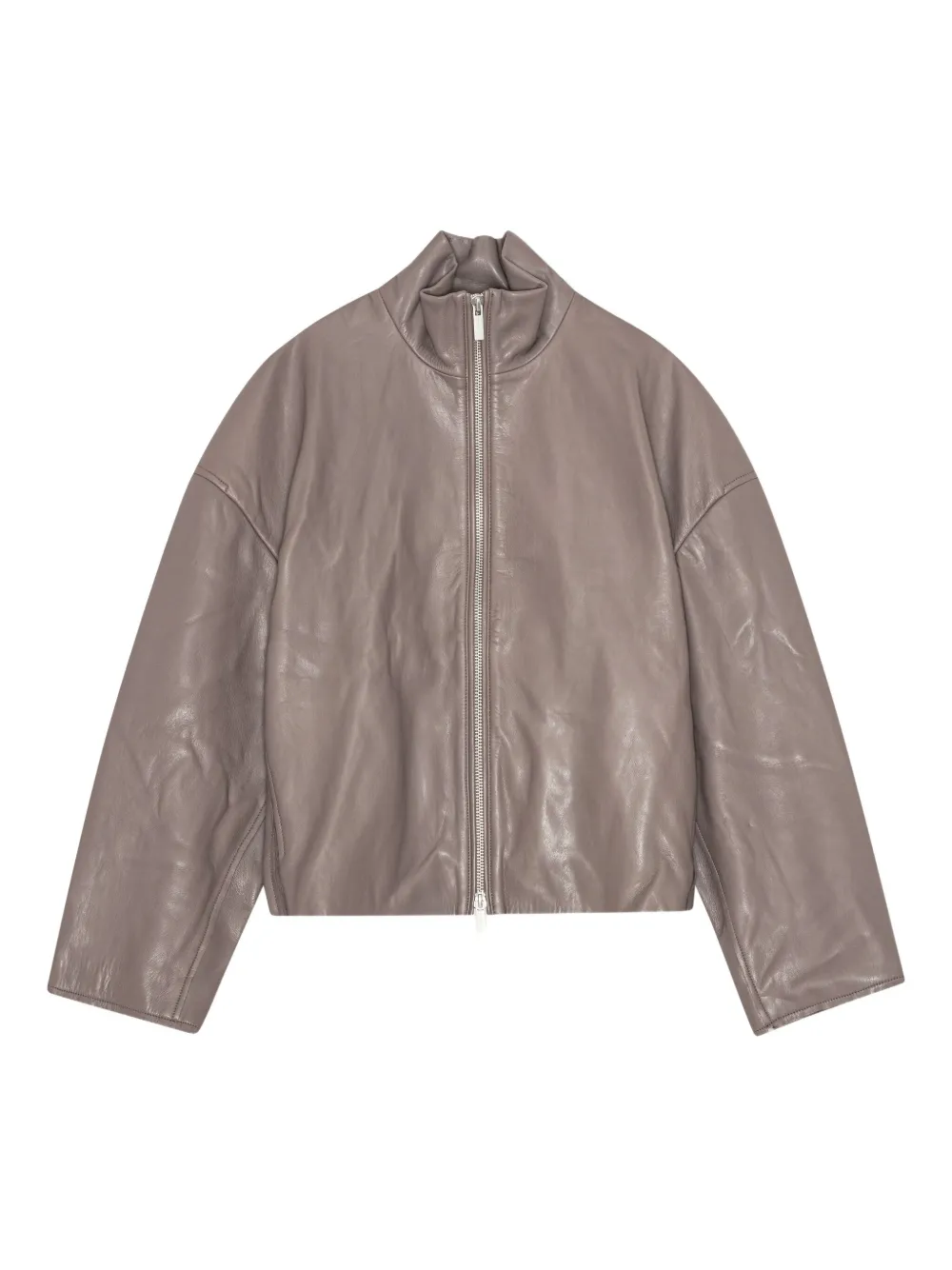 

Кожаная куртка на молнии REMAIN, коричневый