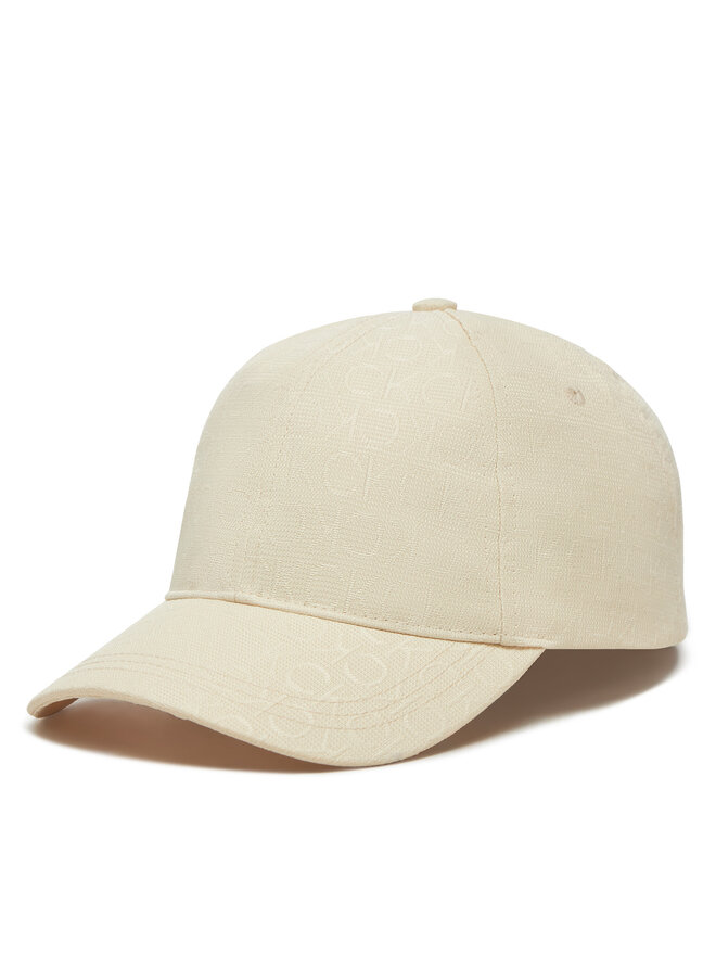 

Бейсболка Calvin Klein Monogram Jacquard Cap K60K612871, белый