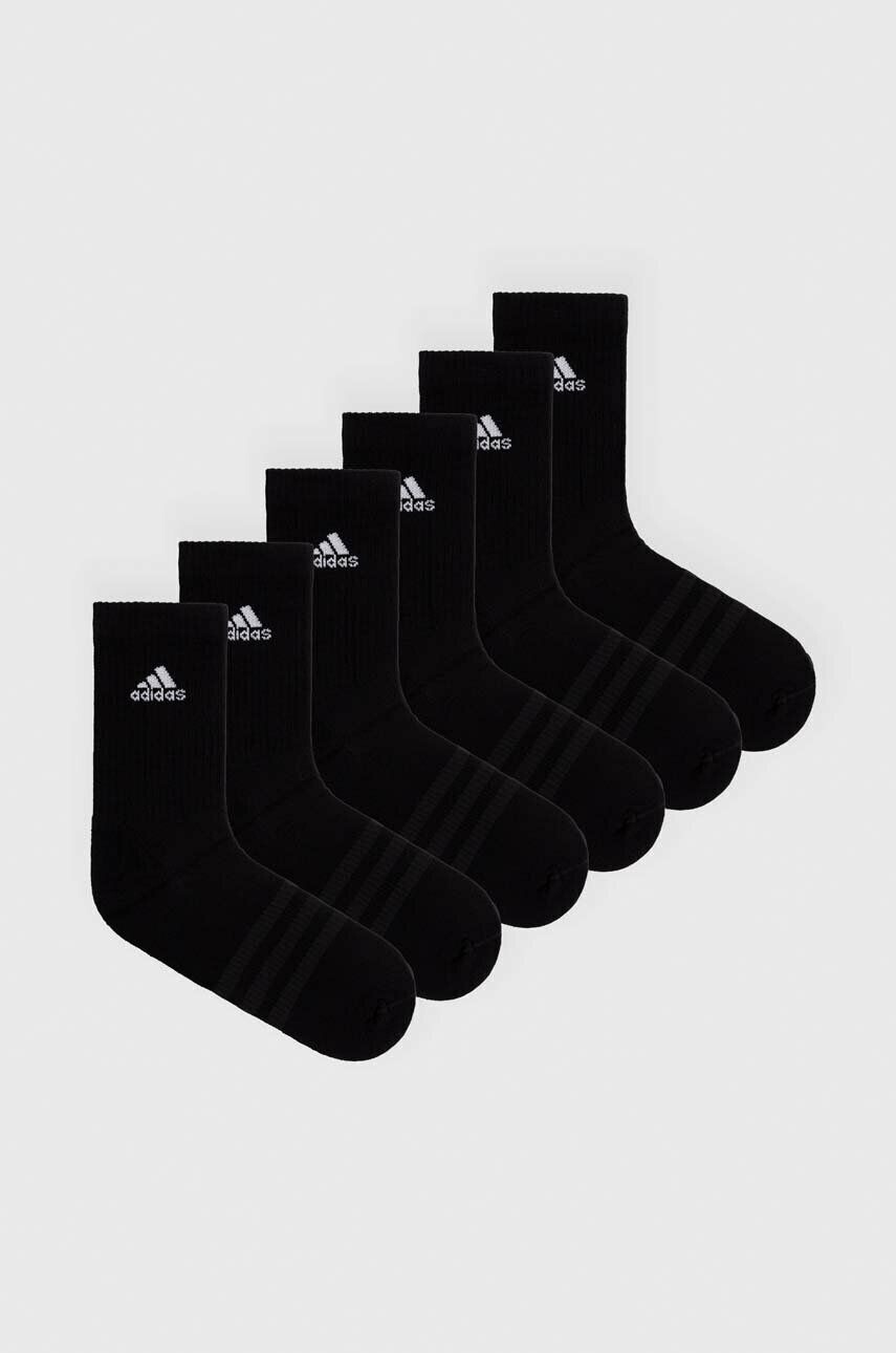 

6 упаковок носков adidas, черный