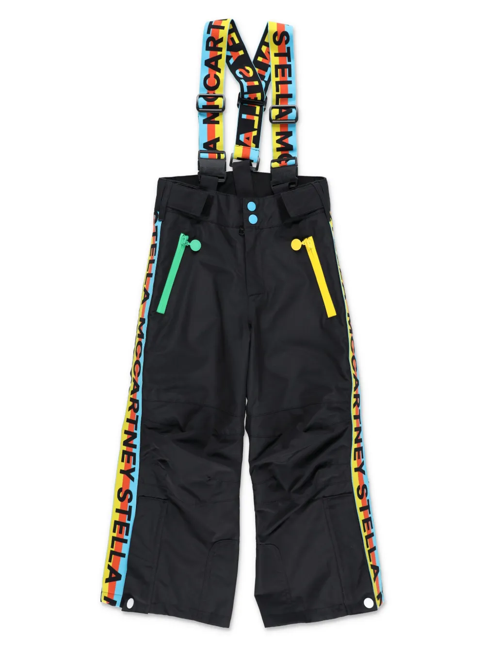 

Комбинезон в стиле колор-блок Stella McCartney Kids, черный