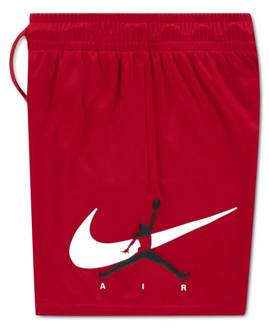 Детские шорты из сетчатой ткани Arch Mesh, размер 4-7X Jordan, gym красный — фото 3
