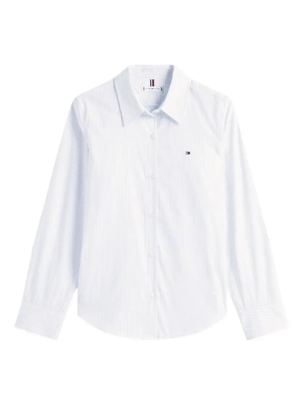 

Полосатая рубашка с длинными рукавами Tommy Hilfiger, белый