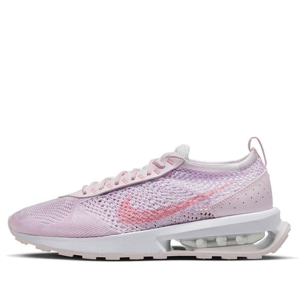 Кроссовки air max flyknit racer Nike, розовый