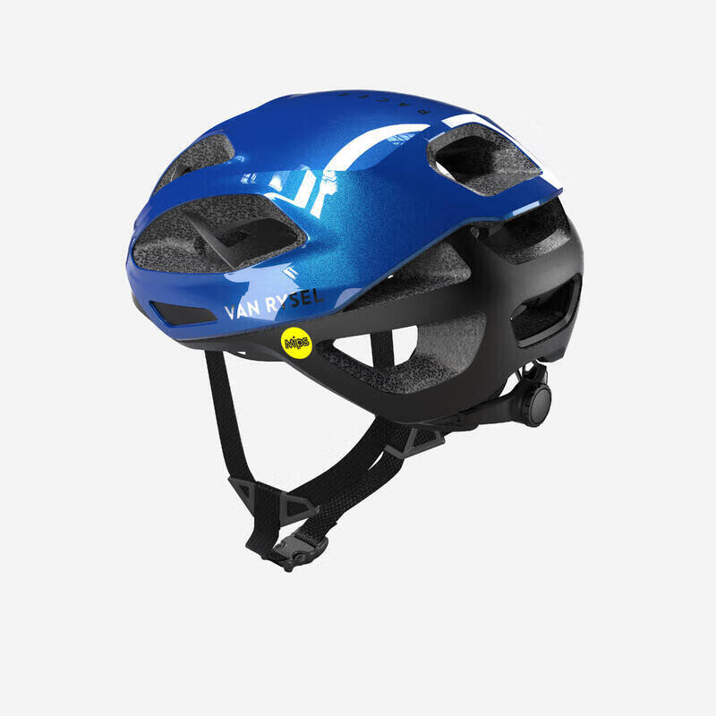 

Велосипедный шлем Decathlon дорожный пневматический, синий