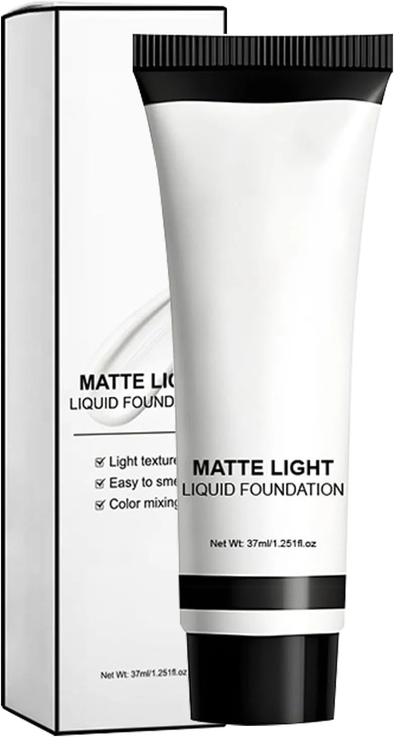 Тональное средство White Face Paint, матовое, No Brand, 37 мл, белый