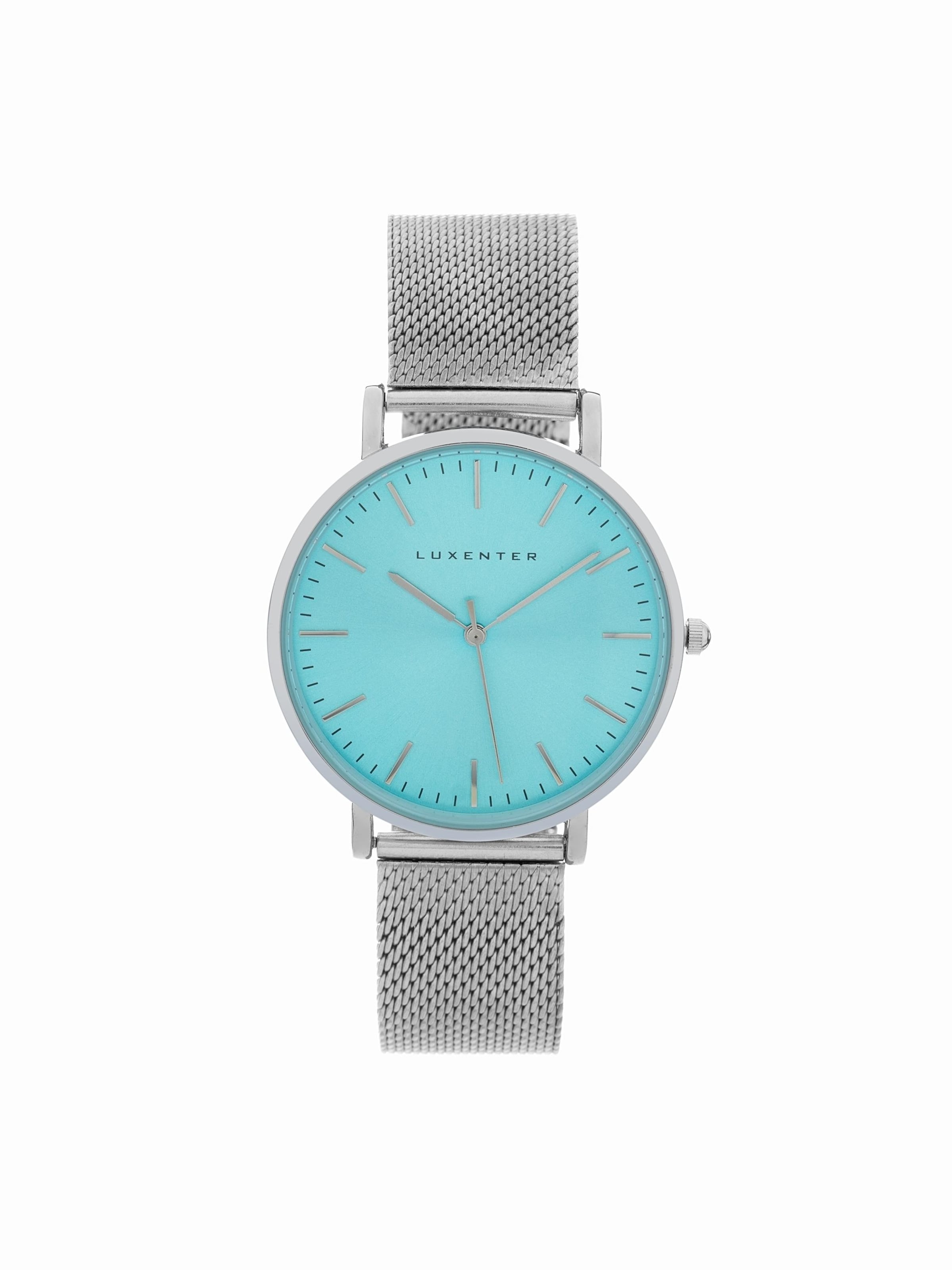 

Luxenter Часы Analog 'Uzrai' в светло-голубом цвете